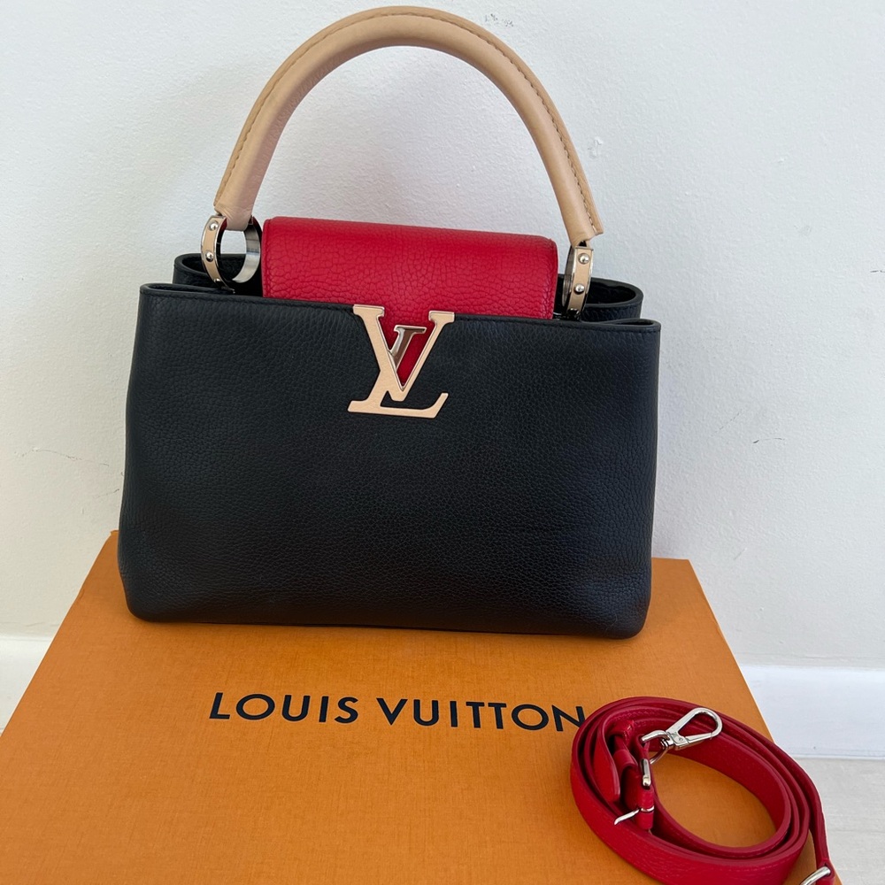 Limited edition Capucines MM hand & shoulder/crossbody bag